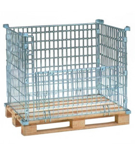 Cestón plegable para palet alto 640 mm