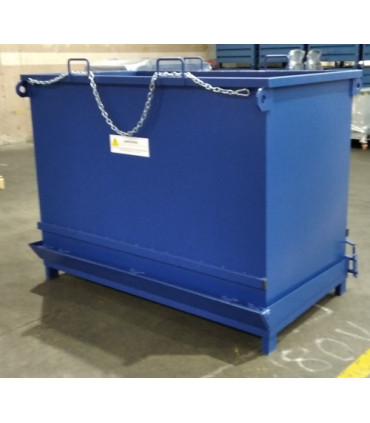 Tolva descarga inferior 1865 lts.