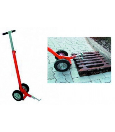 Carro para levantar alcantarillas