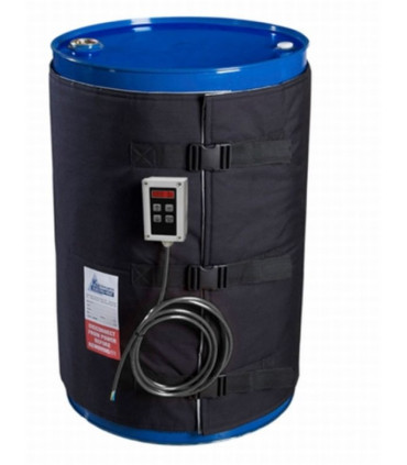 Manta calefactora para bidón de 220 l.