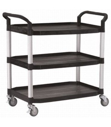 Carro de plástico con tres baldas