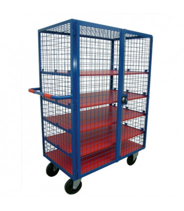 Cestón malla con baldas