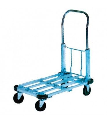 Plataforma mini plegable con ruedas