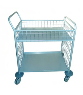 Mesa rodante metálica