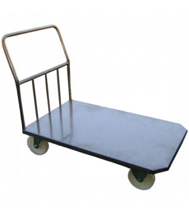 Plataforma inoxidable 1.210 x 710 mm.