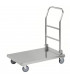 Carro inoxidable asa plegable, 100 kg