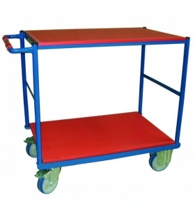 Mesa rodante 2 baldas 1210 x 710 mm