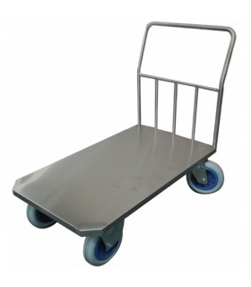 Plataforma inoxidable 1.210 x 710 mm.