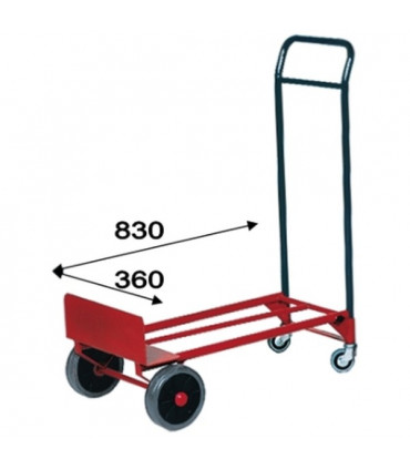 Carro plataforma 2 posiciones
