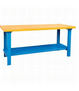 Banco de trabajo 1.500 x 800 mm base madera
