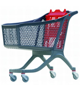 Carro supermercado PVC 165 lts