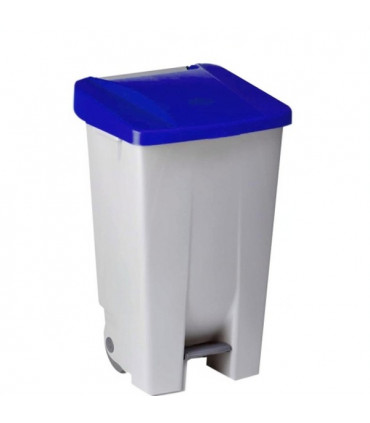 Cubo tapa azul 60 lts