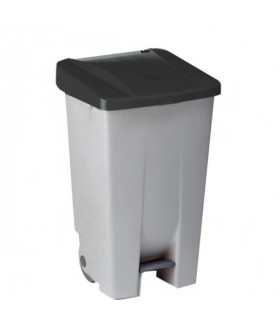 Cubo tapa negra 60 lts