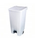 Cubo tapa blanco 120 lts