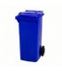 Cubo basura azul 80 lts