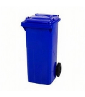 Cubo basura azul 80 lts