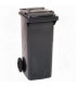 Cubo basura negro 120 lts