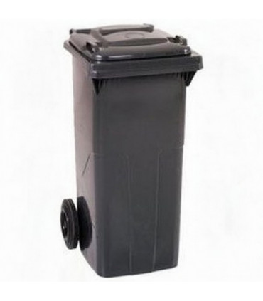 Cubo basura negro 120 lts