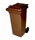Cubo basura marrón 240 lts