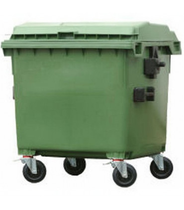 Contenedor basura verde 800 lts