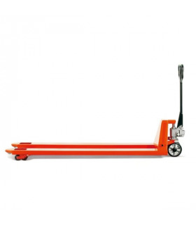 Transpaleta uñas 2.500 mm, capacidad 3.000 kg