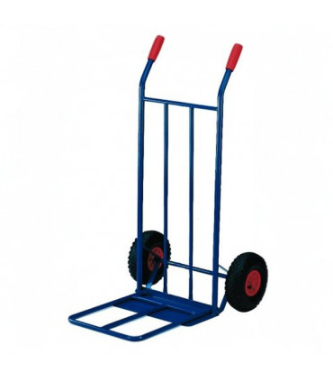 Carro reparto pala fija y plegable 480mm y ruedas neumáticas