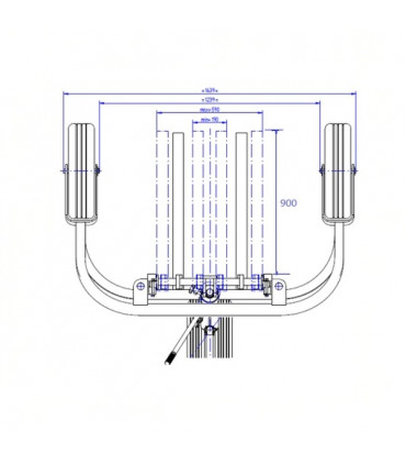 Transpaleta de obra 1.500 kg