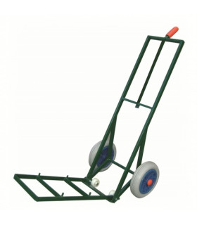 Carro reparto pala plegable 600mm y ruedas impinchables