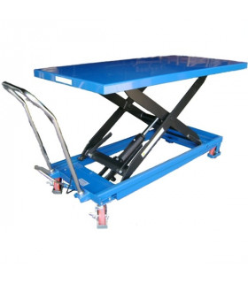 Mesa elevadora manual 500 kg, 1.600 x 810 mm