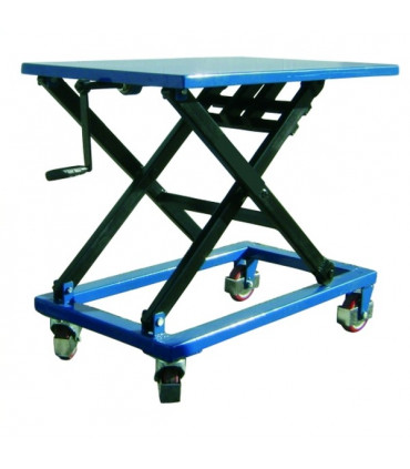 Mesa elevadora a manivela 300 kg