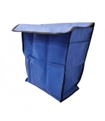 Bolsa carro publicidad pequeño azul