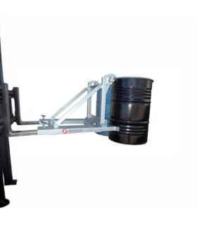 Implemento carretilla para 2 bidones