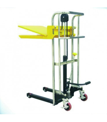 Apilador manual 400 kg. elevación 850 mm