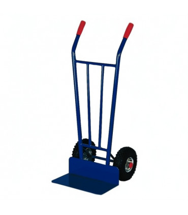 Carro almacén pala fija 280mm y ruedas neumáticas