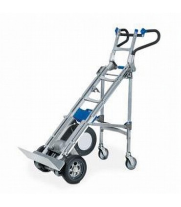 Sube escaleras 330 kg con ruedas de apoyo y plegable