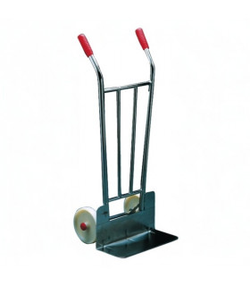 Carro almacén inoxidable rueda nylon