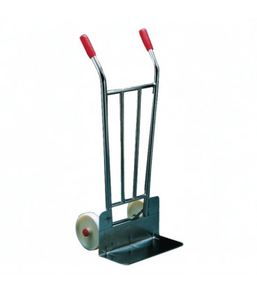 Carro almacén inoxidable rueda nylon