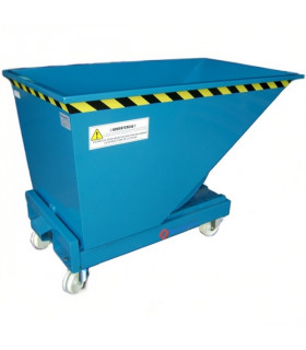 Tolva autobasculante 520 litros con ruedas