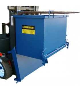 Tolva descarga inferior 500 lts