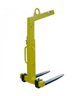 Portapalet regulable en altura y uñas móviles 1.000 kg