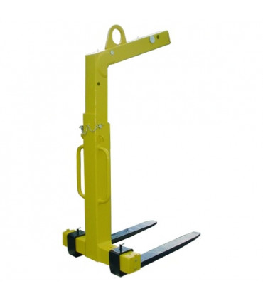 Portapalet regulable en altura y uñas móviles, 5.000 kg