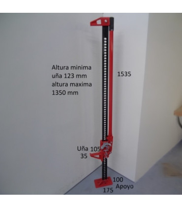 Gato mecánico 3000 kg.