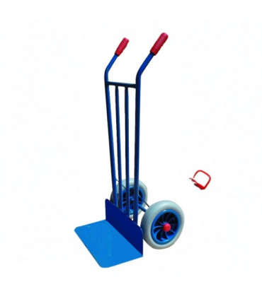 Carro almacén pala fija 220mm y ruedas impinchables