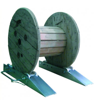 Pareja de patines para bobinas 1.000 kg