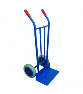 Carro almacén pala fija 150mm y ruedas impinchables