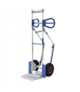 Carro aluminio patín y ruedas neumáticas