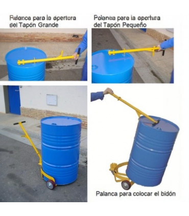 Carro 1 bidón 250 lts