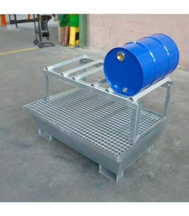 Estantería 3 bidones 50 lts