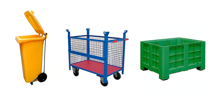 La gama más amplia de cubos y contenedores